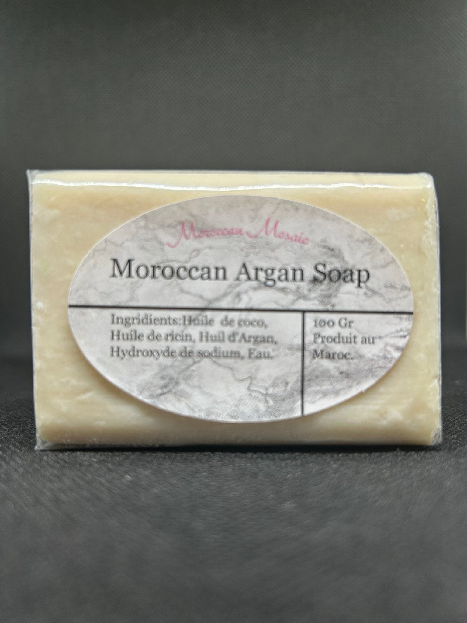 Coffret Beauté Marocaine - Savon Noir - Savon Argan - Rouge a lévres Aker El Fassi +Rouge à Lèvres Magique Marocain (OFFERT)