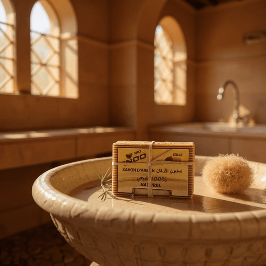✨ Savon d’Argan Naturel – 100% Bio & Traditionnel du Maroc ✨ - produit marocain naturel Marrakech Secrets